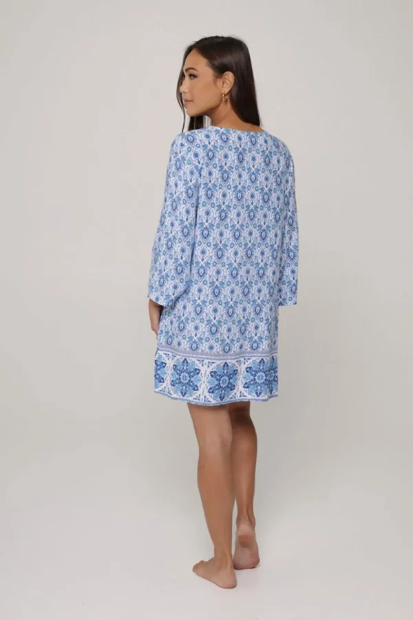 J.Valdi: Athens Lace-Neck Tunic