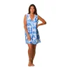 J.Valdi: Plus Size Bluebell Sleeveless Full Zip Hoodie