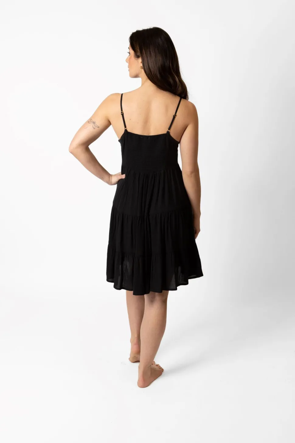 koy_resort_miami_solid_ti_5.webp Koy Resort: Miami Solid Tiered Mini Dress