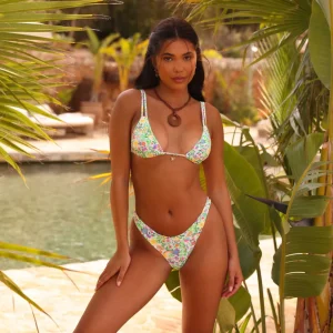 Kulani Kinis: Desert Disco Twin Strap Bralette Bikini Top