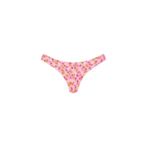 Kulani Kinis: Frangipani Fever Minimal Full Coverage Bikini Bottom