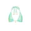 Kulani Kinis: Hibiscus Fizz Halter Bralette Bikini Top