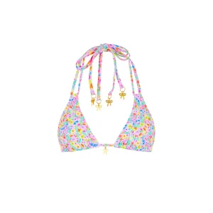 Kulani Kinis: Moonflower Halter Bralette Bikini Top