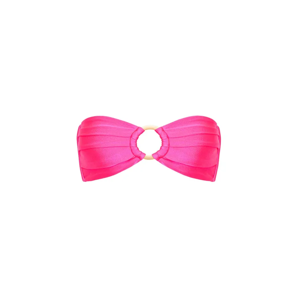 kulani_kinis_posh_pink_st_0.webp Kulani Kinis: Posh Pink Strapless Bandeau Bikini Top