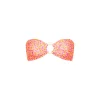 Kulani Kinis: Sherbert Shimmer Strapless Bandeau Bikini Top