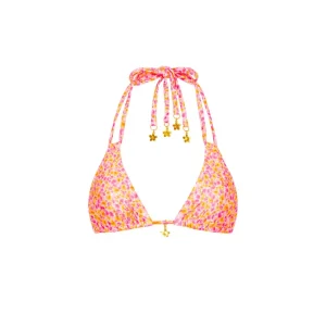 Kulani Kinis: Sherbert Shimmer Halter Bralette Bikini Top