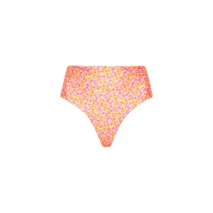 Kulani Kinis: Sherbet Shimmer High Hip Cheeky Bikini Bottom