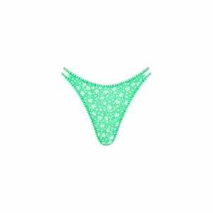 Kulani Kinis: Tequila Spritz Twin Strap Cheeky Bikini Botttom