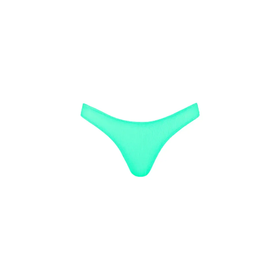 kulani_kinis_turquoise_mi_0-1.webp Kulani Kinis: Turquoise Mint Ribbbed Vintage V Bikini Bottom