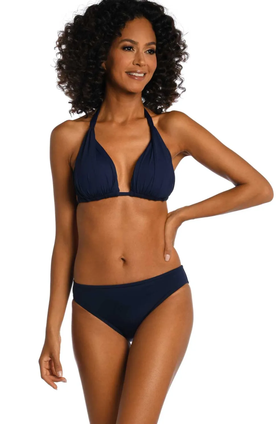 la_blanca_island_goddess__0.webp La Blanca: Island Goddess Solid Halter Triangle Top