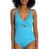 La Blanca: One Piece Island Goddess Cross Front Keyhole Mio