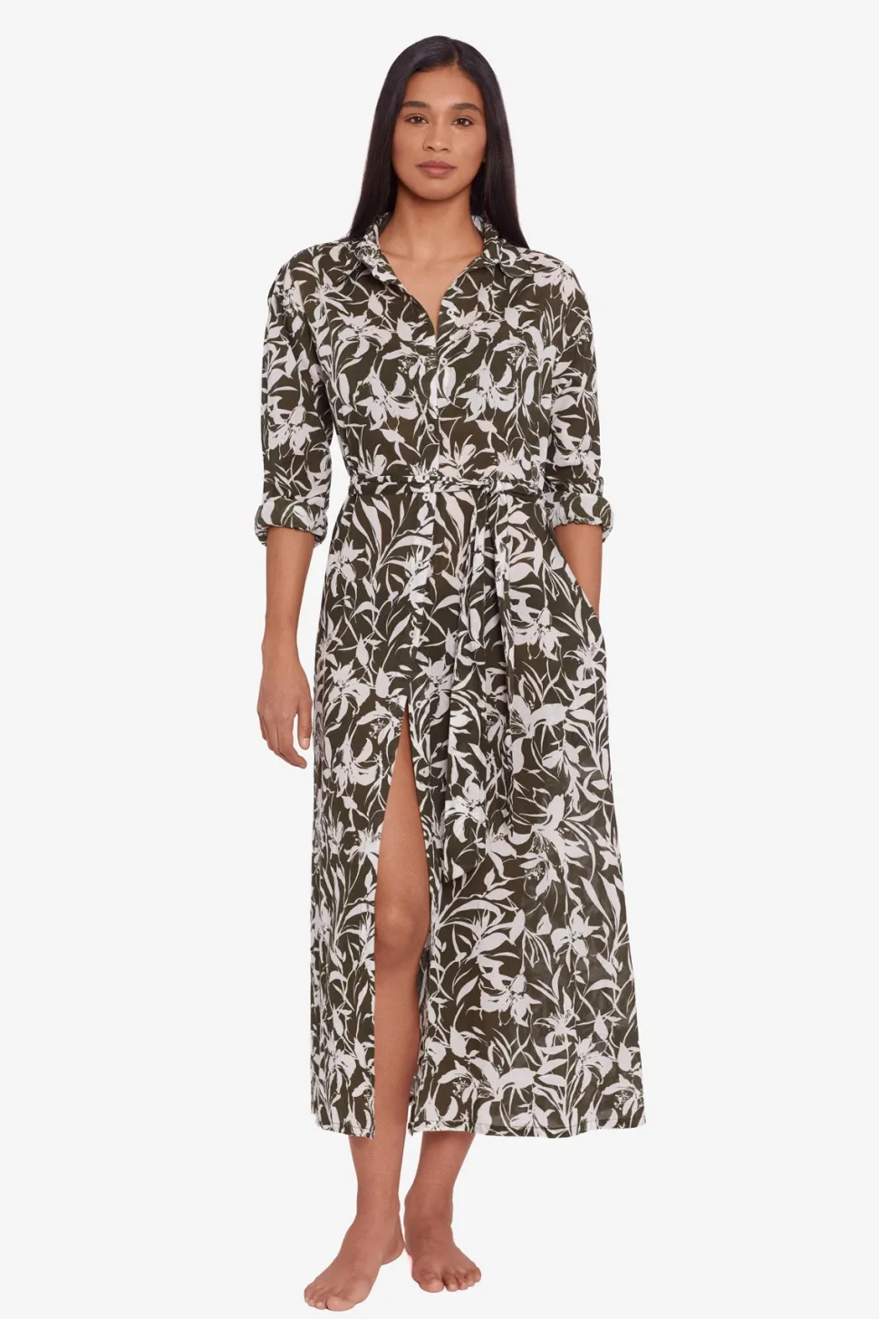 lauren_tropic_monotone_mi_0.webp Lauren: Tropic Monotone Midi Beach Dress