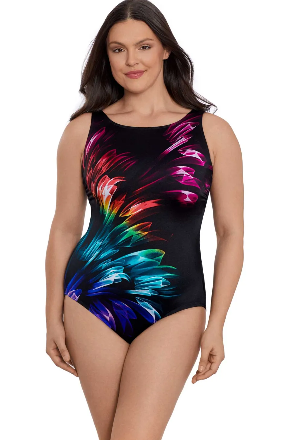 longitude_one_piece_hard__0.webp Longitude: One Piece Hard Candy Long Torso Panel High Neck Swimsuit