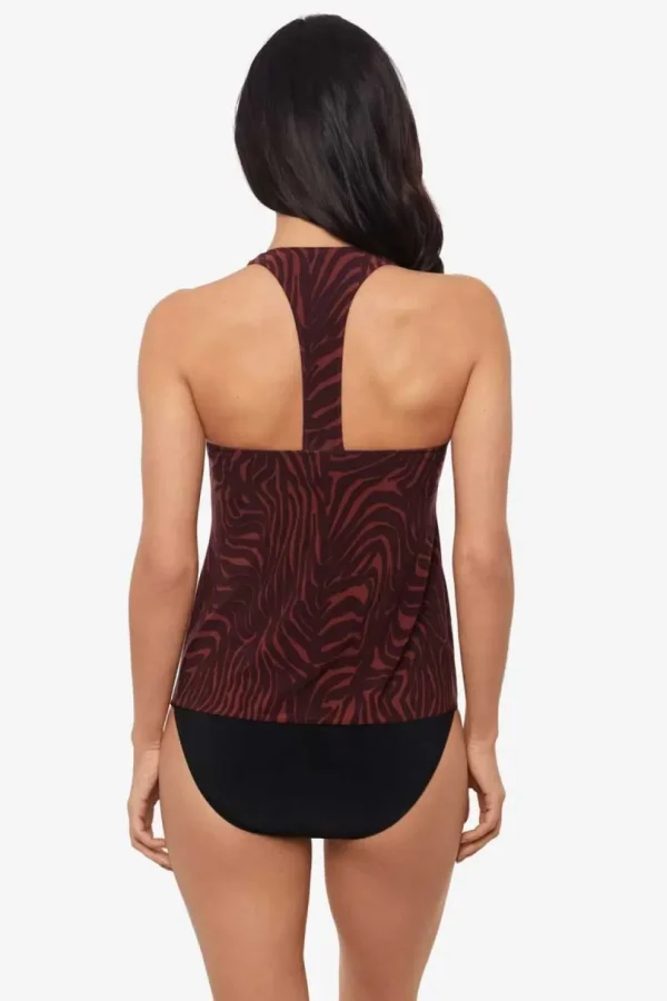 Magicsuit: Zabra Taylor Racerback Tankini Top