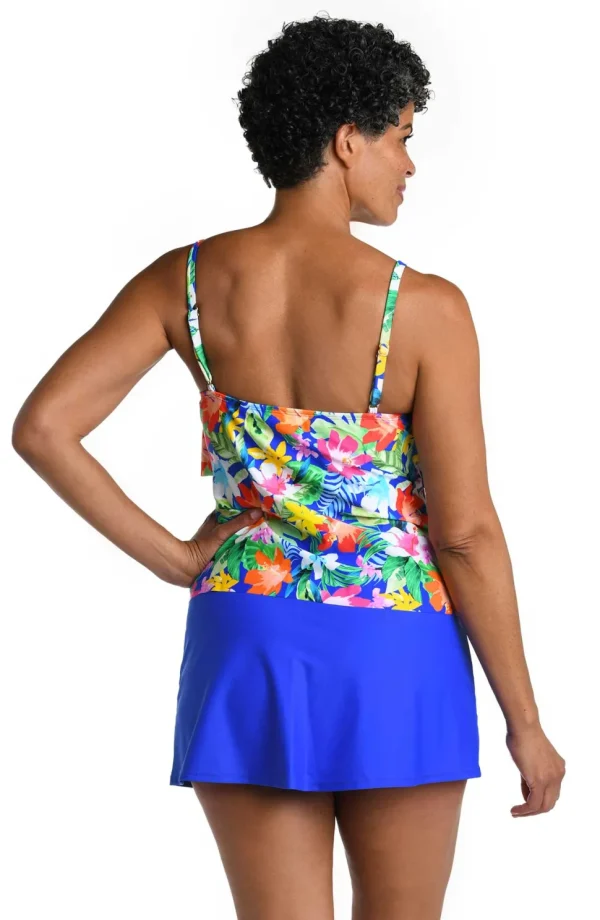 Maxine: Hula Holiday Tiered Tankini Top
