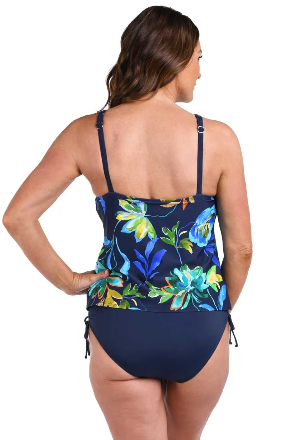 maxine_indigo_vineyard_hi_1.webp Maxine: Indigo Vineyard High Neck Tankini Top