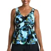 Maxine: Moonlit Garden Empire Tankini Top