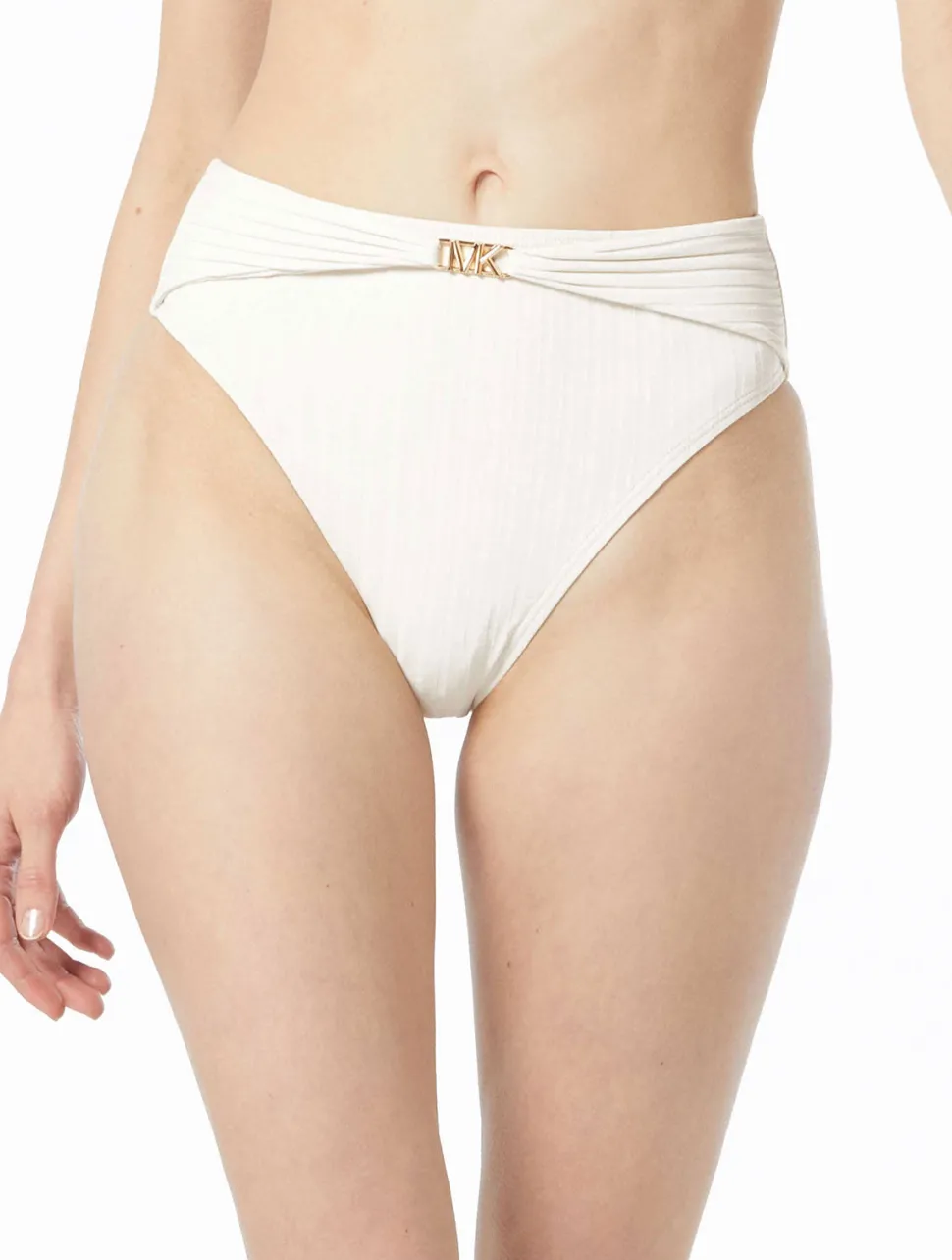 michael_michael_kors_soli_3.webp Michael Michael Kors: Solid Textured Ribbed High Leg Bikini Bottom