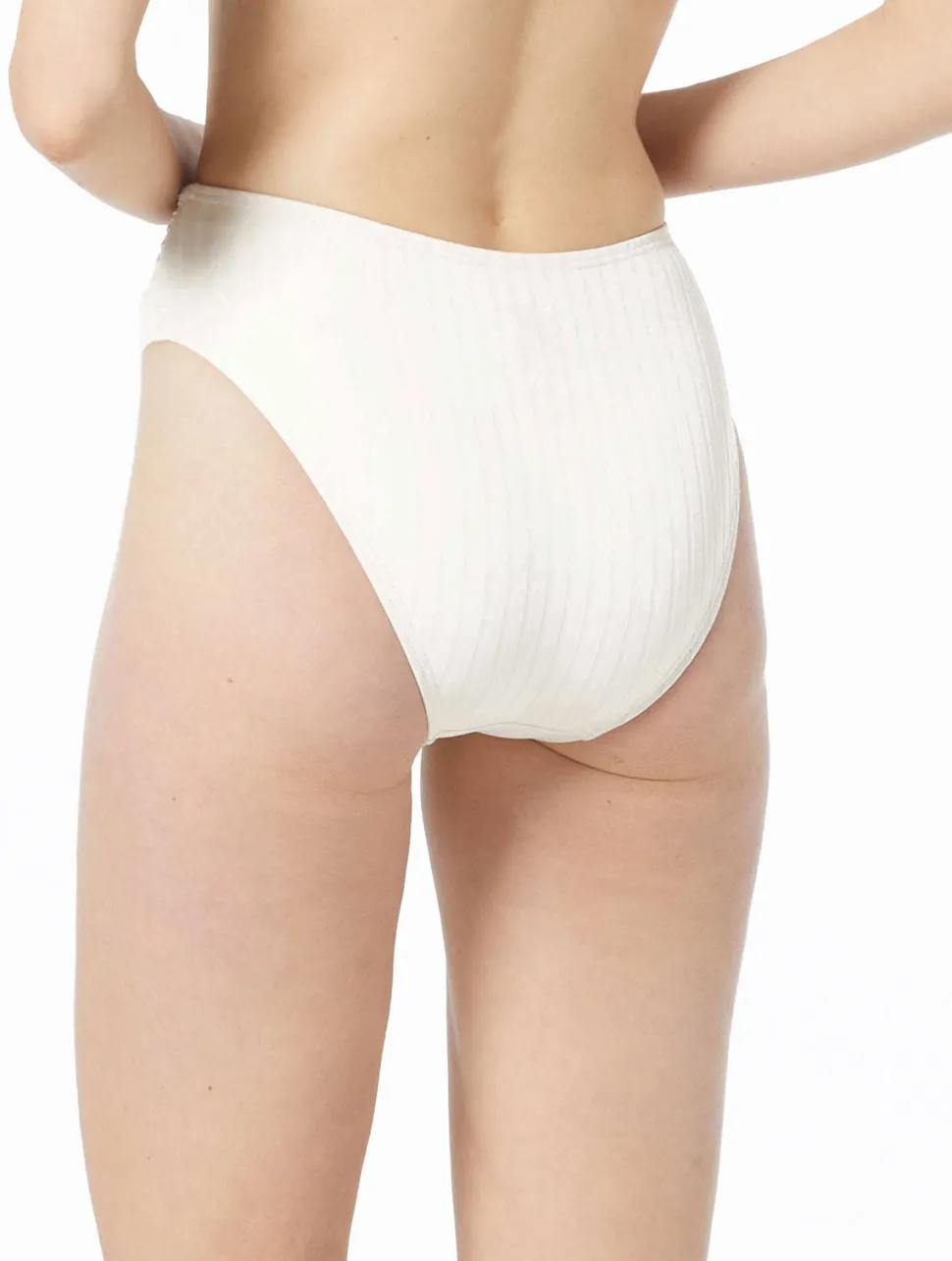 michael_michael_kors_soli_4.webp Michael Michael Kors: Solid Textured Ribbed High Leg Bikini Bottom