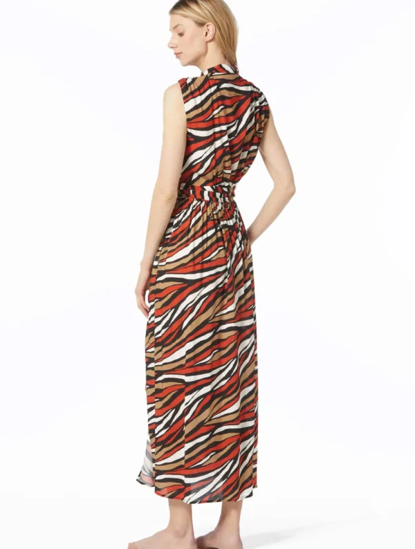 Michael Michael Kors: Tiger Wrap Cover Up Dress
