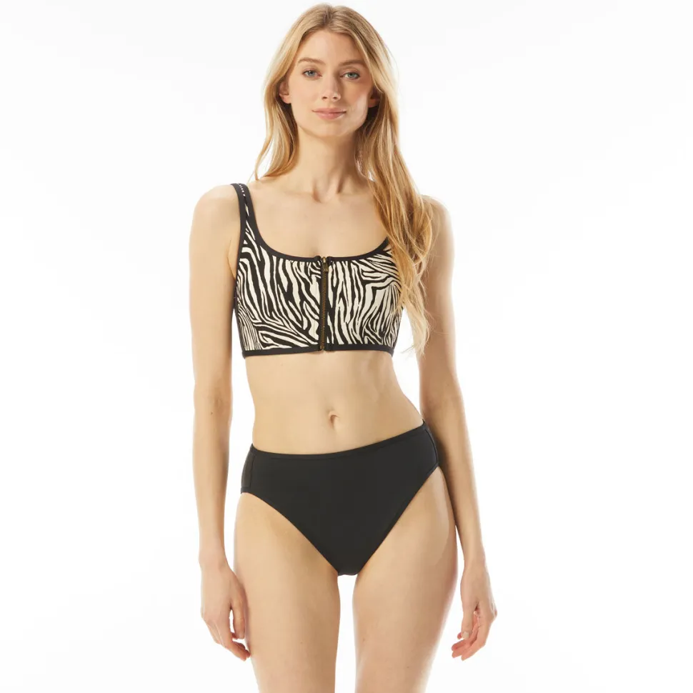 michael_michael_kors_zebr_0.webp Michael Michael Kors: Zebra Zip Front Bikini Top