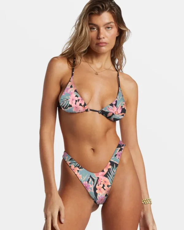 Nights Paradise Reversible Triangle Bikini Top