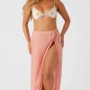 O'Neill: Saltwater Solids Hanalei Maxi Cove-Up Skirt