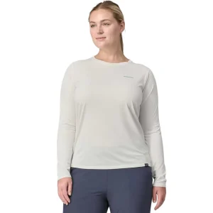 Patononia: Women's Long-Sleeved Capilene Cool Daily Graphic Shirt Wate