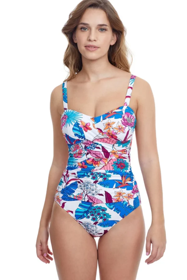 Profile: One Piece Bohemian Gypsy D Cup Underwire Swimsuit