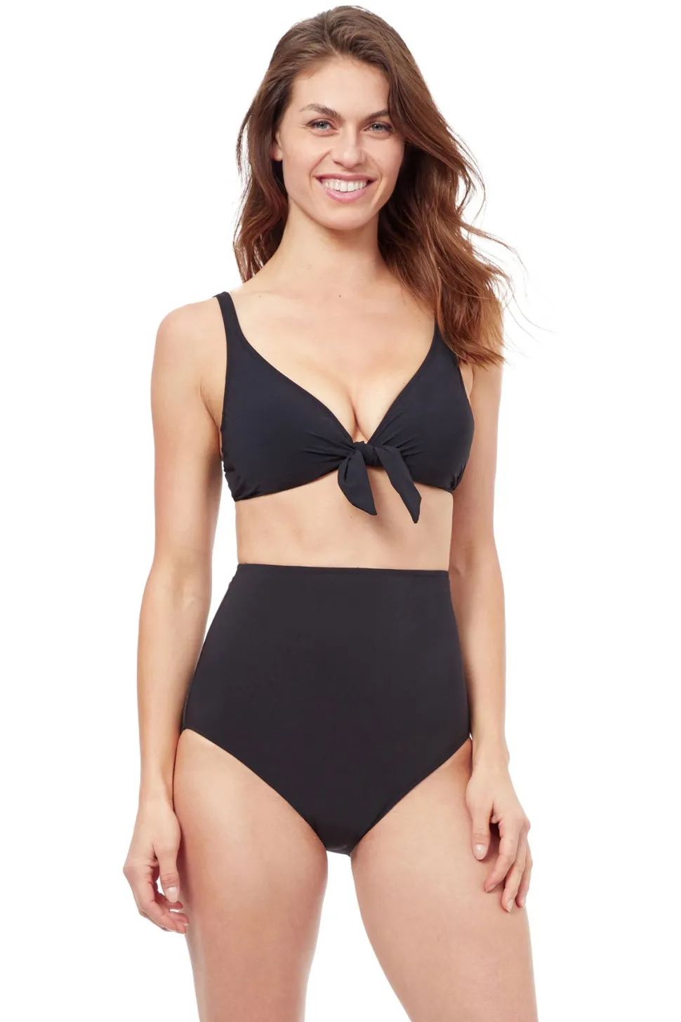 profile_tutti_frutti_soli_0.webp Profile: Tutti Frutti Solid Underwire Tie Knot Bikini Top