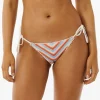 Rip Curl: Santorini Crochet Tie Side Bikini Bottom