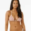 Rip Curl: Santorini Crochet Sliding Triangle Bikini Top