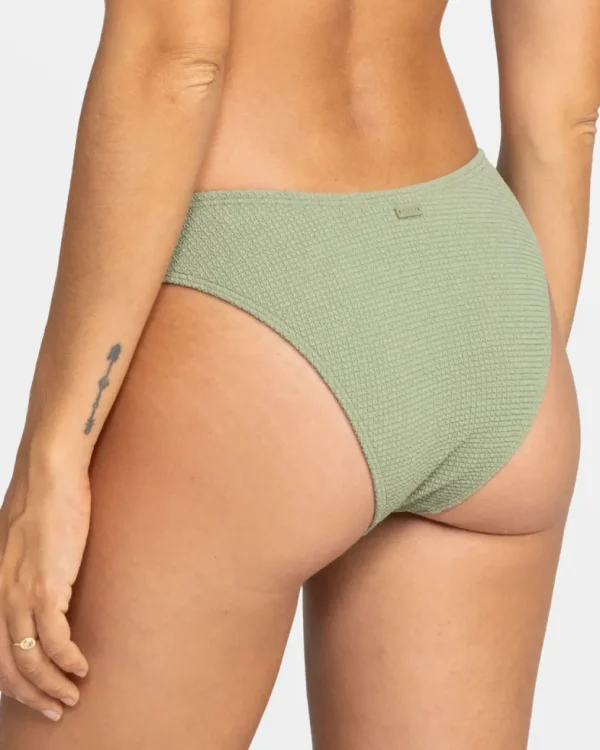 Roxy: Essaouira Moderate High Leg Bikini Bottoms
