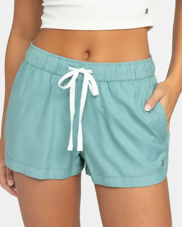 Roxy: New Impossible Love Elastic Waist Shorts