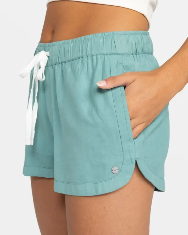 Roxy: New Impossible Love Elastic Waist Shorts