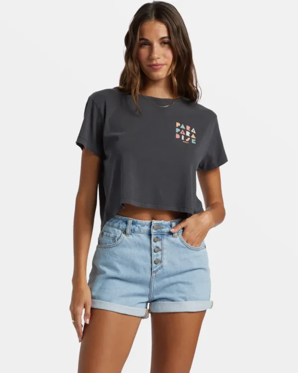 Roxy: Para Paradise Cropped T-Shirt