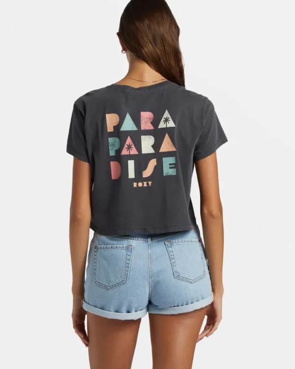 Roxy: Para Paradise Cropped T-Shirt