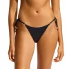 Seafolly: Soleil Solid Tie Side Bikini Bottom