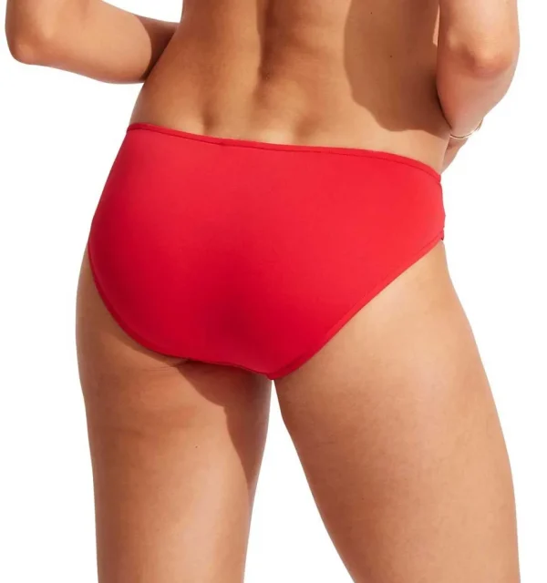 Seafolly: Solid Twist Band Hipster Pant