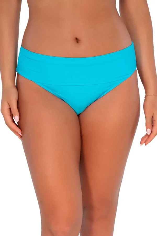 Sunsets: Blue Bliss Sold Hannah High Waist Bottom