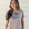 Techstyles: Women's Sunset Sessions Siesta Key Slub Crew T-Shirt