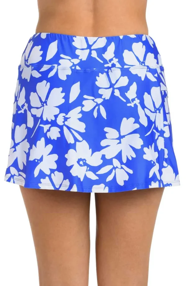 24th & Ocean: Marseille Floral Swim Skort Bottom