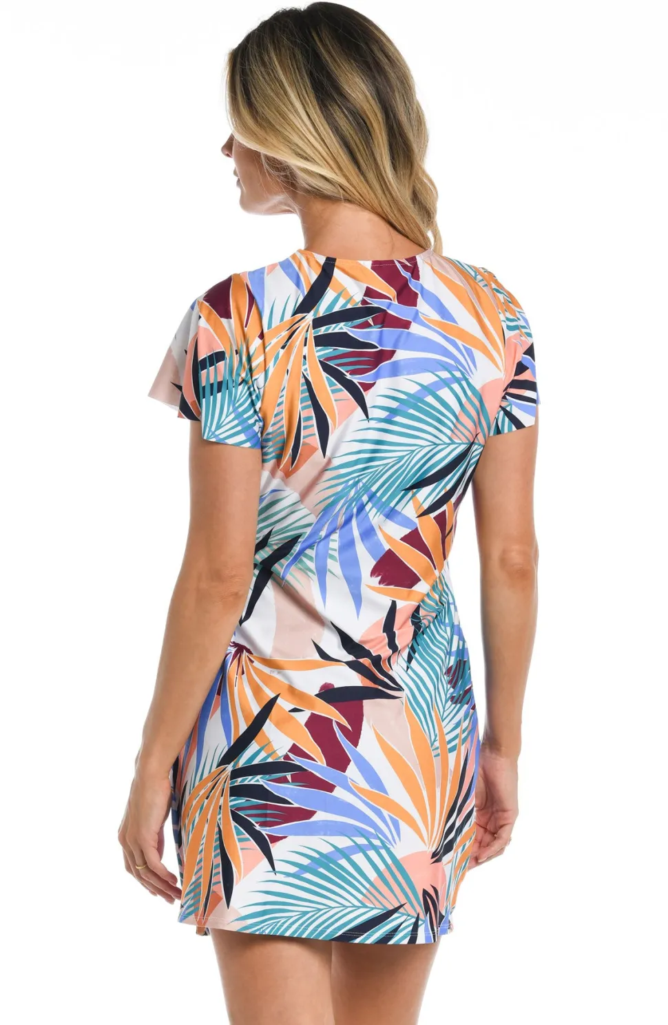 th_amp_ocean_to_the_tropi_1.webp 24th & Ocean: To The Tropics Flutter Sleeve Wrap Dress Cover Up