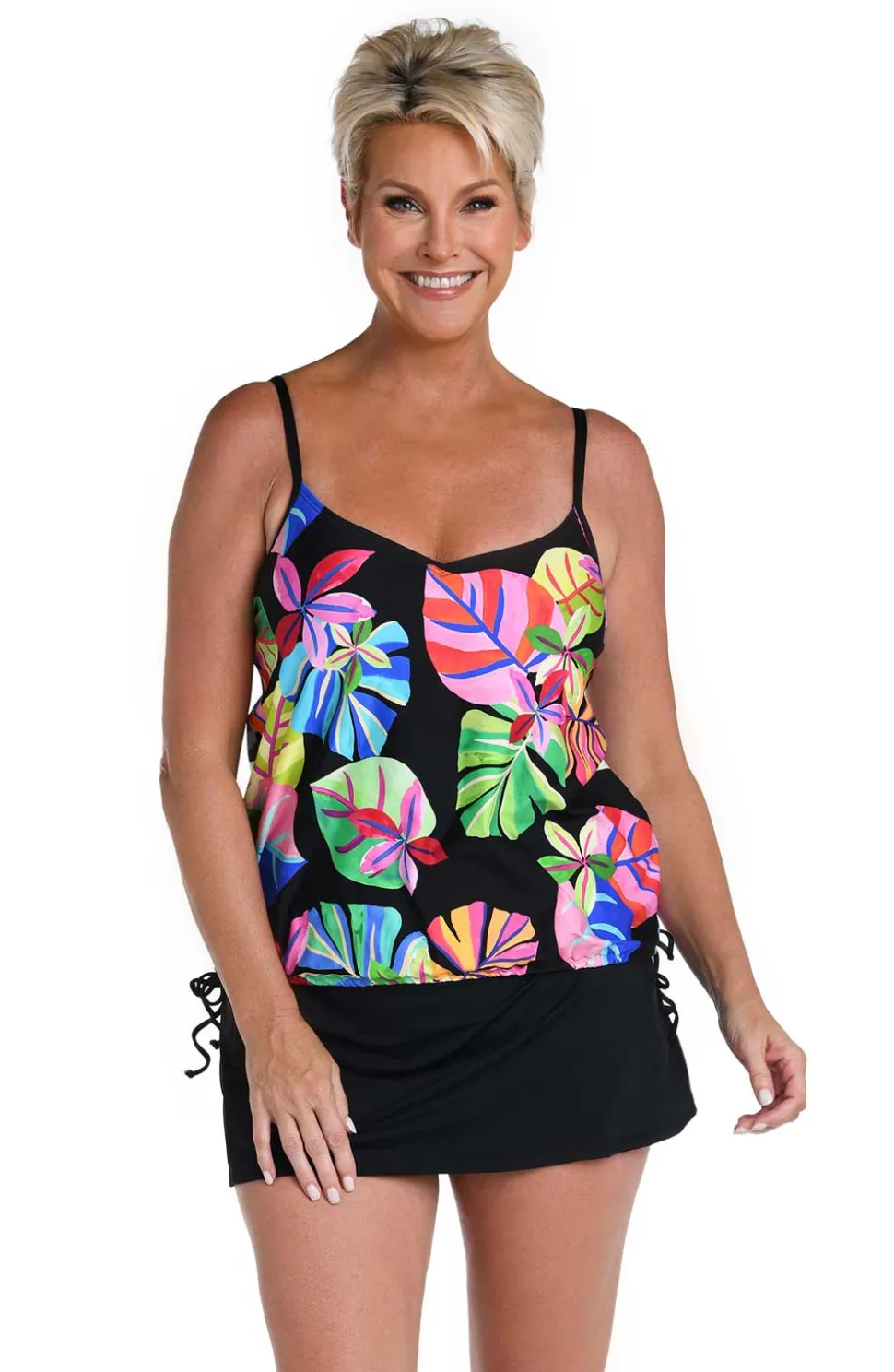 th_amp_ocean_tropiflage_b_0.webp 24th & Ocean: Tropiflage Blouson Tankini Top