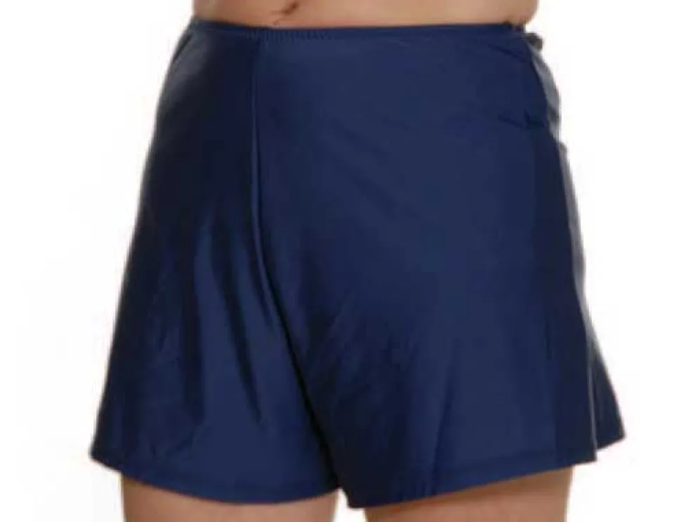 the_plus_size_solid_swim__2.webp T.H.E: Plus Size Solid Swim Short