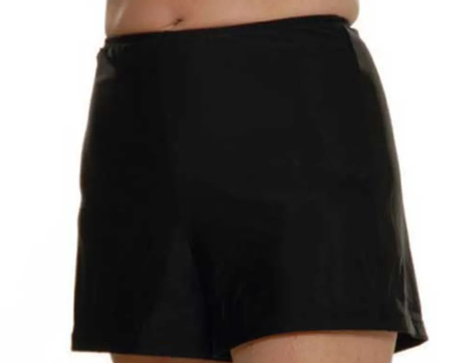 the_plus_size_solid_swim__3.webp T.H.E: Plus Size Solid Swim Short