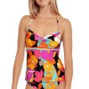 Trina Turk: Gemini Halter Tankini Top