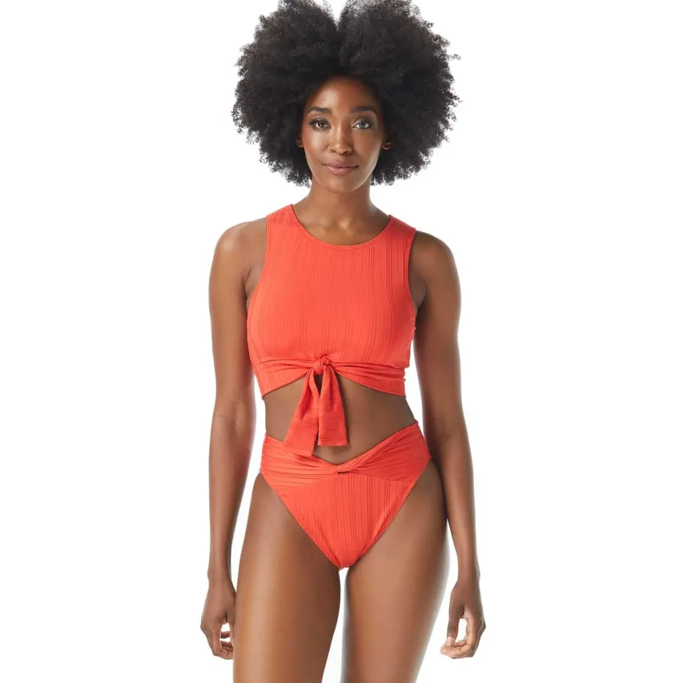 vince_camuto_ripple_effec_0.webp Vince Camuto: Ripple Effect Tie Front Cropped Bikini Top